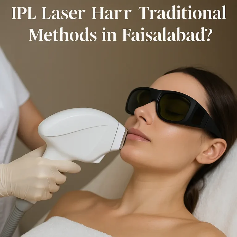 Is IPL Laser Hair Removal Better Than Traditional Methods in Faisalabad?