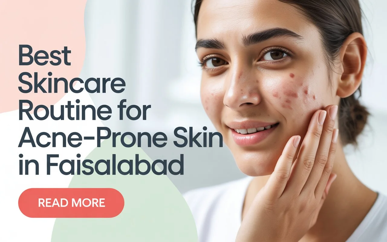 Best Skincare Routine for Acne-Prone Skin in Faisalabad